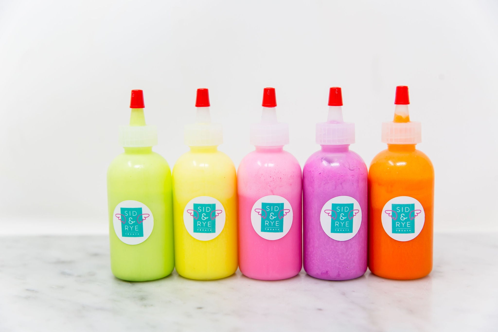 Spring' Color Trends- Icing Bottle Set – Sid & Rye Treats